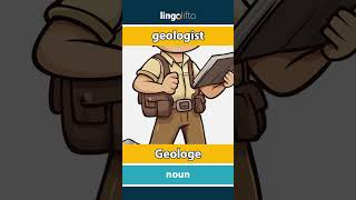 🇬🇧🇩🇪 geologist  Geologe  vocabulary builder  learn English  Lernen wir Englisch [upl. by Eerrehc]