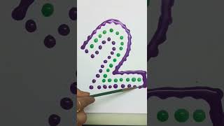 🟣🟢 satisfying relaxing waterdrop mixcolor artmusic drawing painting craft shorts [upl. by Minor]