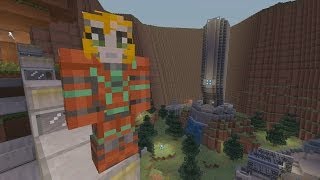 Minecraft Xbox  Halo Hunger Games [upl. by Adena131]