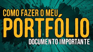 Como Fazer o Meu Portfólio [upl. by Ender950]