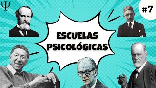 Psicología 7  Escuelas Psicológicas 🤔 [upl. by Aelrac]