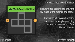 MV Mesh Tools  UV Grid Node [upl. by Artinahs557]