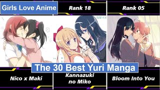 The 30 Best Yuri Manga  Girls Love Anime Manga [upl. by Netta]