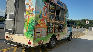 Kona Ice Truck Parked at the Walmart Supercenter in Yaphank NY [upl. by Virgie604]