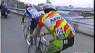 Milano  Sanremo 1991 CChiappucciRSorensenEVanderaerden [upl. by Stout]