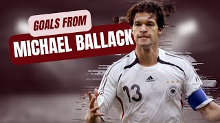 A few career goals from Michael Ballack [upl. by Marilee]