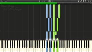 Claude Debussy 1st Arabesque Synthesia [upl. by Crelin126]