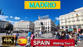 🇪🇦 Madrid Spain Walking Tour 4K UHD 60fps [upl. by Heti]