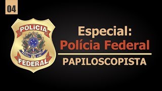 Aula Gratuita  Questões da Polícia Federal  Papiloscopista [upl. by Mercedes]