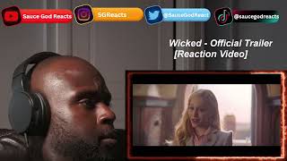 Wicked  Official Trailer REACTION [upl. by Kilam459]