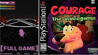 Courage the Cowardly Dog The Video Game PS1 Longplay quotCancelled Gamequot [upl. by Ennaxor]