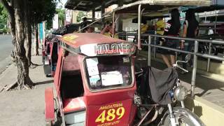 Philippines Novaliches tricycles at SM City Fairview [upl. by Marr471]