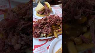 Check out the OG Montreal smoked meat 🇨🇦 smokedmeat mtlfood sandwich [upl. by Llerdnad254]