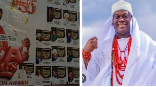 LIVE AT OSRA AWARDS AT ILE IFE REPRESENTED BY OONI OF IFE [upl. by Dolhenty]