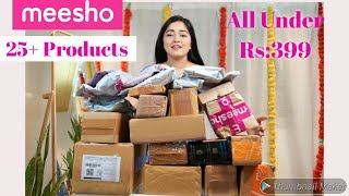 25 Meesho Products Rs75 Starting  Jewellery Hair Accessories Home Decor amp More meesho Haul [upl. by Htaek]