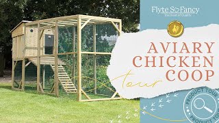 The Flyte Aviary 8 Chicken Coop The Ultimate AllinOne Chicken Palace [upl. by Oab75]