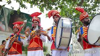 WEDDING BAND KAVITHA BAND MARTHANDAM SONG THANTHANE TUTHIPENE [upl. by Larrej]