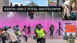 GEN Z PROTEST FROM ALL OVER KENYA FINANCE BILL [upl. by Aicatsana366]