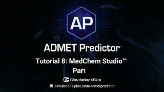 ADMET Predictor Tutorial 8 MedChem Studio Part 2 [upl. by Bayly]