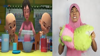 Upin Ipin Kompilasi Buat es kepal  Tiru Upin Ipin Terbaru 2024  Upin amp Ipin Terbaru 2024 [upl. by Ecirtam]