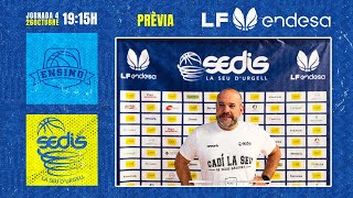 PRÈVIA  JORNADA 4 lfendesa 202425  Isaac Fernández [upl. by Hester203]