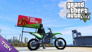 GTA V  2014 Kawaski KX450F with Liveries AddOn Download [upl. by Fara877]