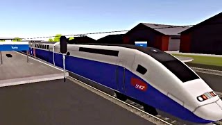 Euro Train Simulator  Quick Mode  Turin to Modane Using SNCF TGV Duplex [upl. by Silvanus]