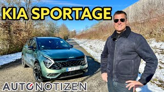 Kia Sportage 16 TGDI AWD GTLine Neues SUV als MildHybrid im ersten Test  Review  2021  2022 [upl. by Mehsah]