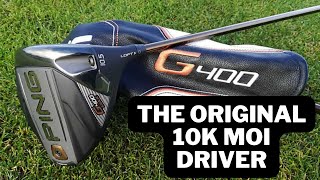 Review of the Ping G400 Max driver With a MOI of 9900 plus this is the original 10k driver [upl. by Ahsennod]