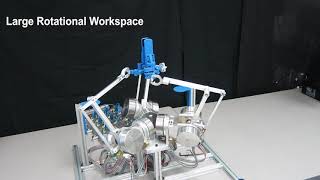 Backdrivable Kinematically Redundant 63DOF Hybrid Parallel Robot – Part 1 Trajectory Control [upl. by Atinwahs294]