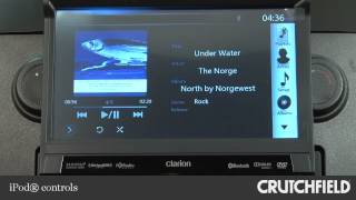 Clarion NZ503 Car Navigation Receiver Display and Controls Demo  Crutchfield Video [upl. by Etana557]