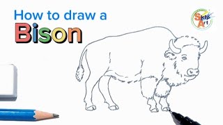 • How to draw a Bison [upl. by Ynoep719]