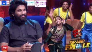 Kavya Performance Promo  DHEE 13 Grand Finale  8th December 2021  Dhee13  Icon Star Allu Arjun [upl. by Mimajneb93]