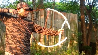 diy compound bow pvc [upl. by Tyrus]