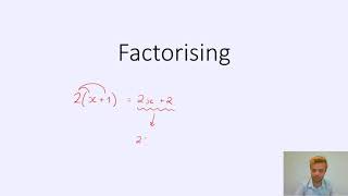 Factorising Into Single Brackets [upl. by Airamanna]