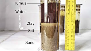 Soil texture determination practical experiment [upl. by Nikos]