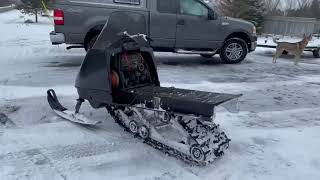 skidoo elan mod sled [upl. by Curley]