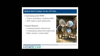 HYDROCourse Preview Propeller Repitching [upl. by Shanon]