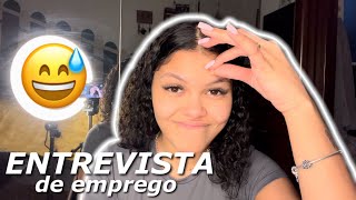 A MINHA PRIMEIRA ENTREVISTA DE EMPREGO NA FRANÇA [upl. by Cyndia486]