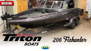 2019 Triton 206 Fishunter  In Tune Marine [upl. by Guglielma]