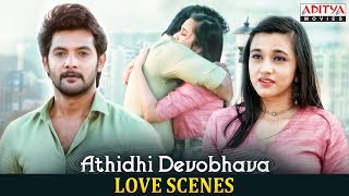 quotAthidhi Devobhavaquot Love Scenes  Hindi Dubbed Movie  Aadi Sai Kumar  Nuveksha  Aditya Movies [upl. by Nadnal]