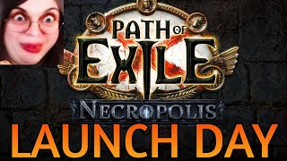 SSFHC POE NECROPOLIS 324 LEAGUE START DAY [upl. by Kirschner]