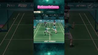 Clever Play by The Professor of Badminton Hendra Setiawan badminton [upl. by Adnauqahs]