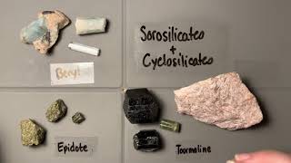 Mineral Identification  Sorosilicates and Cyclosilicates [upl. by Kenna]