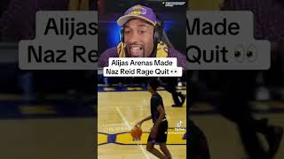 Gilbert arenas son made Naz Reid quit 😆🤯shorts [upl. by Drewett904]