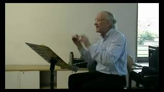 Heinz Holliger unterrichtet Sonate für Oboe solo 2Satz [upl. by Eva]