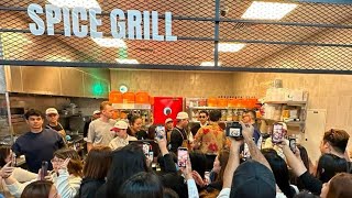 Spice Grill UAE Opening with Daniel Padilla 😍👏 [upl. by Saixela]