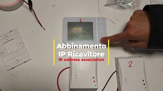 Configurazione IP Termostato Wireless RF Cronotermostato Digitale Settimanale Touch Per Caldaia [upl. by Seabrook]