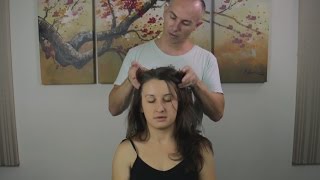 Head Massage amp Face amp Neck Massage  Relaxing ASMR [upl. by Earal651]