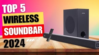 Top 5 Best Soundbar 2024  Budget with Dolby Atmos Soundbars 2024 [upl. by Ellynn]